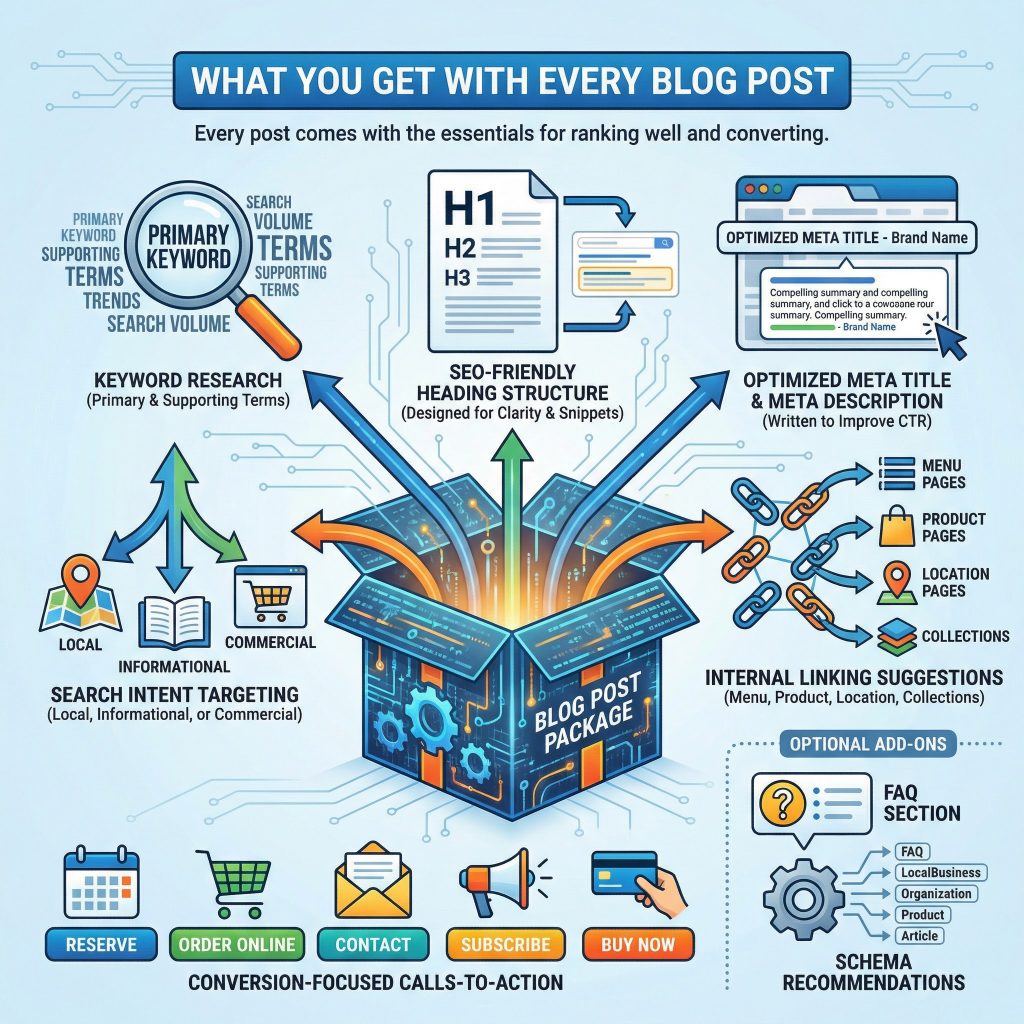 What You Get With Every Blog Post