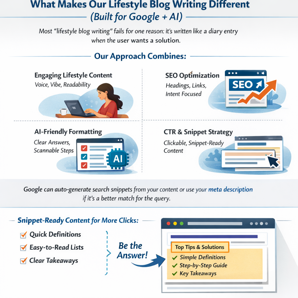 What Makes Our Lifestyle Blog Writing Different