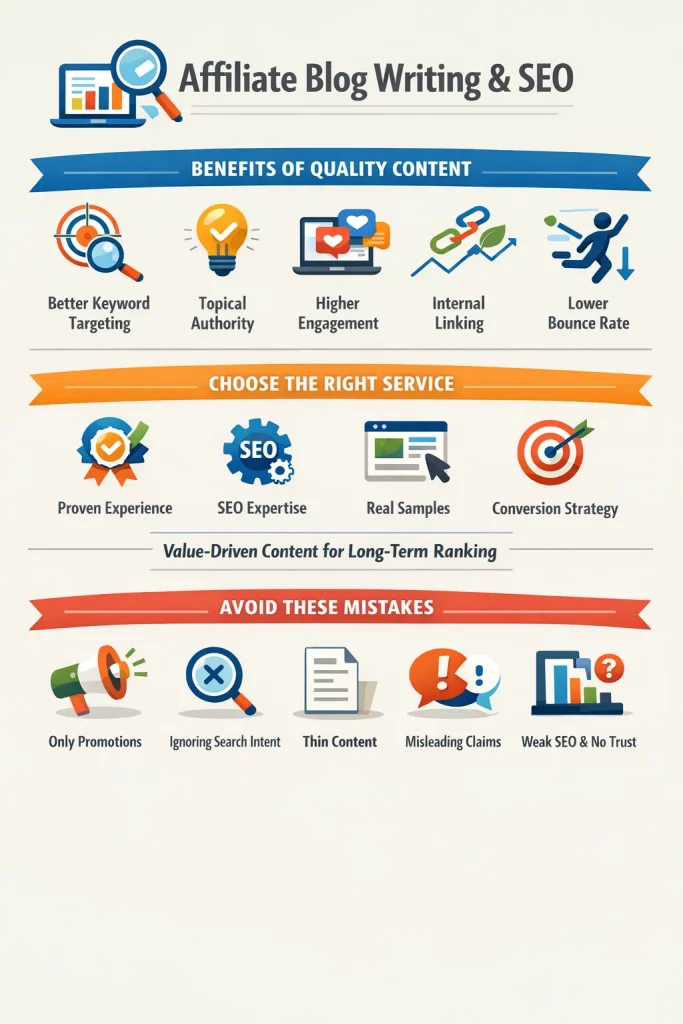 Affiliate Blog Writing Service