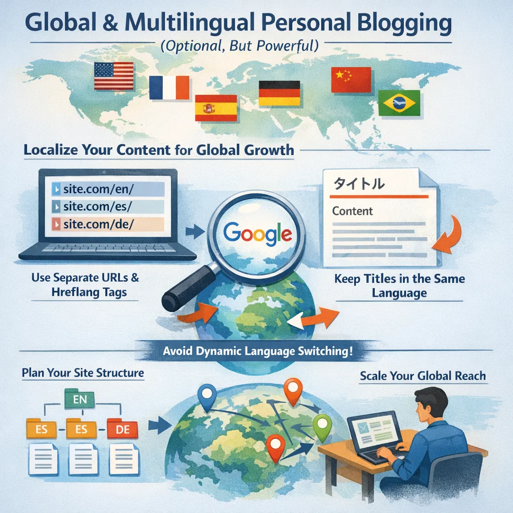 Global Multilingual Personal Blogging