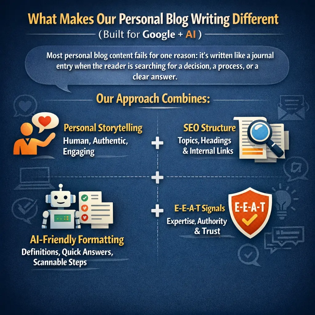 What Makes Our Personal Blog Writing Different