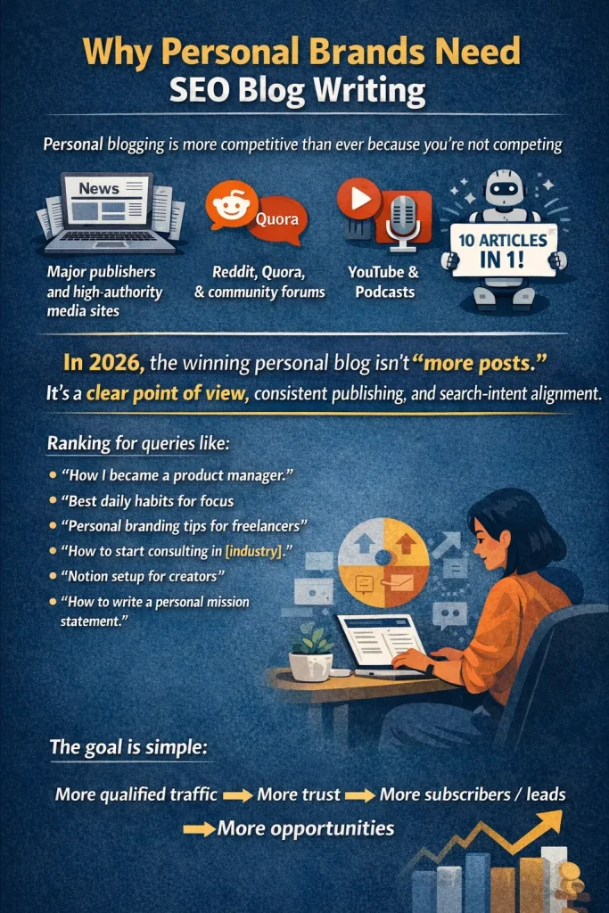 Why Personal Brands Need SEO Blog Writing