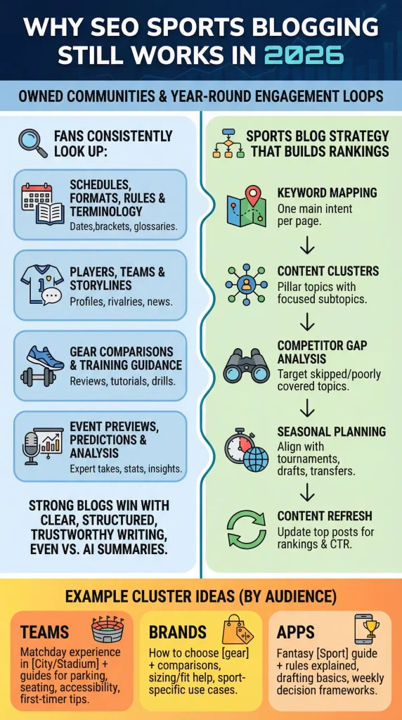 Why SEO Sports Blogging Still Works