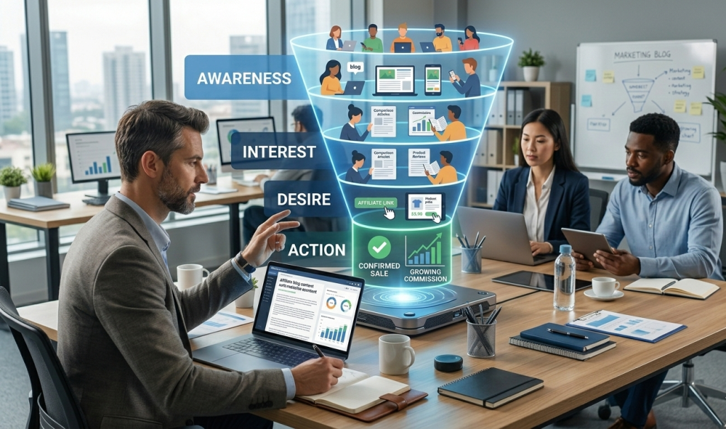 how to create high-converting affiliate content.