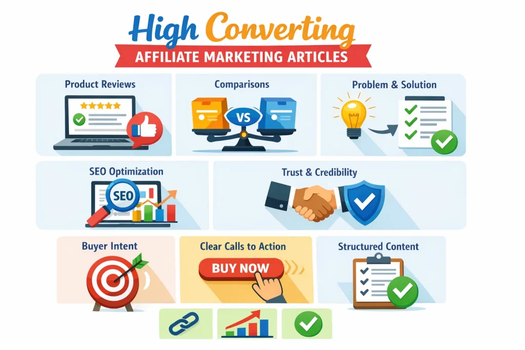 High Converting Articles for Affiliate