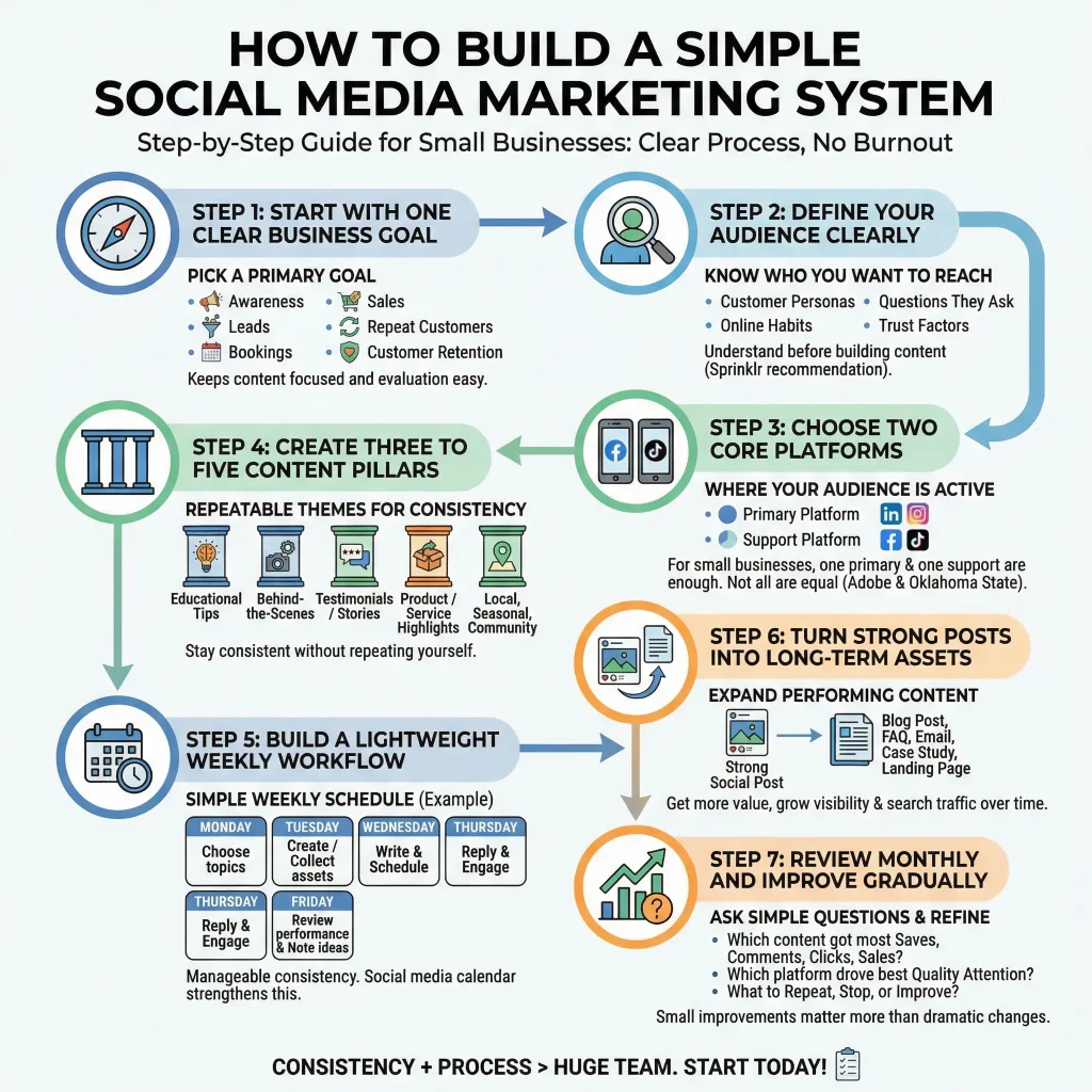 How to Build a Simple Social Media Marketing System Step by Step