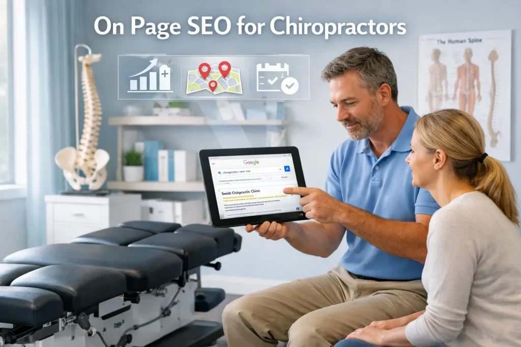 On PAge SEO for chiropractors site