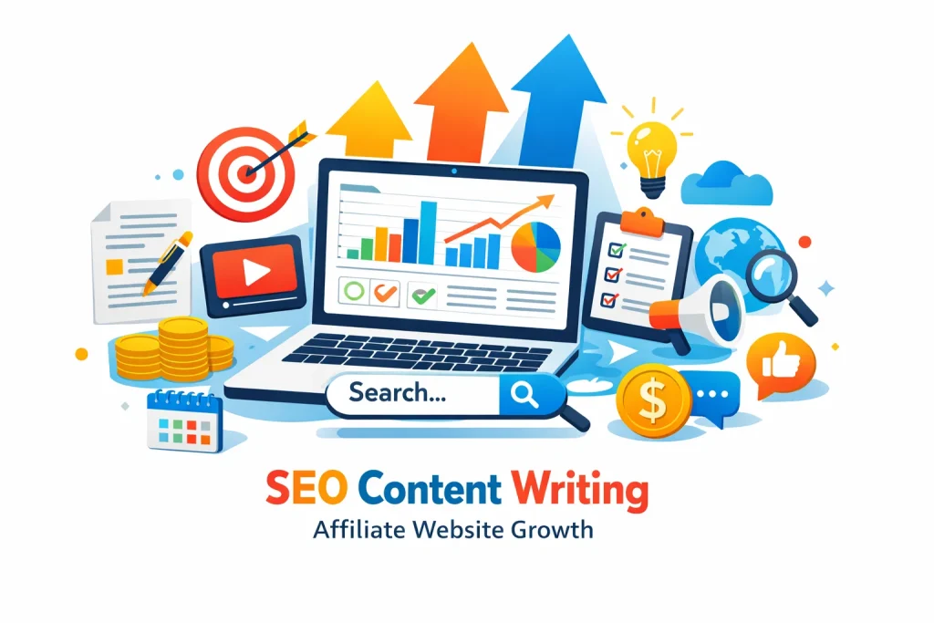 SEO Content Writing for Affiliate Website Growth