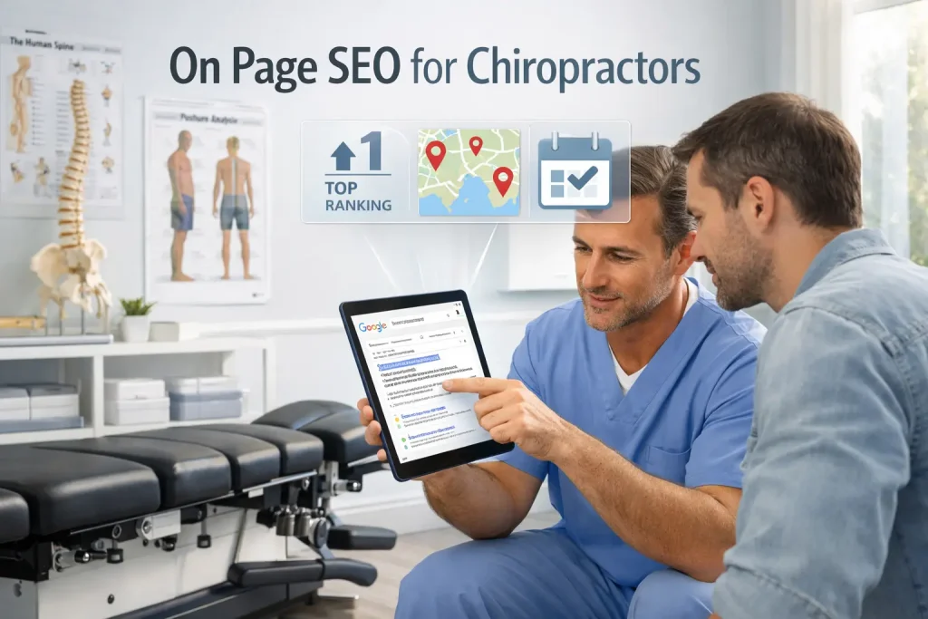 SEO for chiropractors clinic