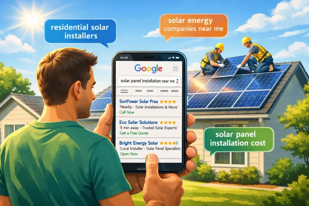 SEO for solar companies
