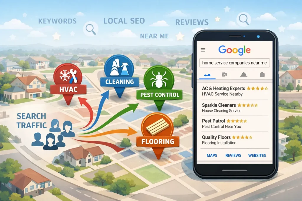 SEO for various home services