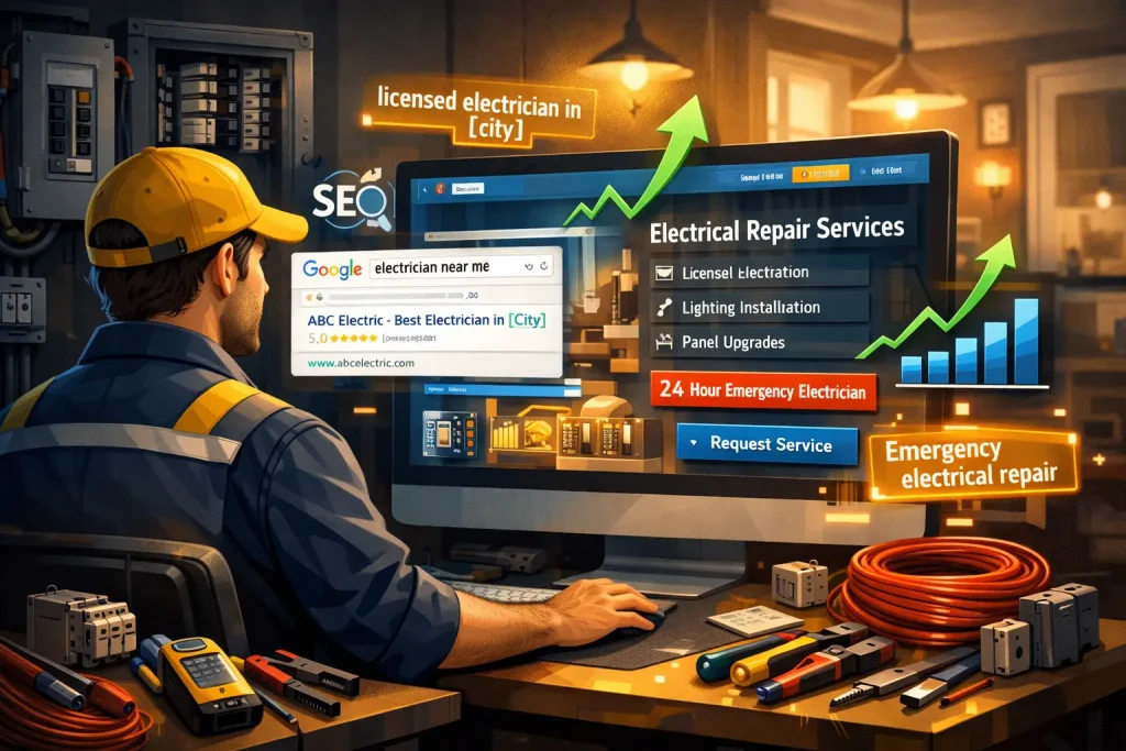 SEO service for electricians