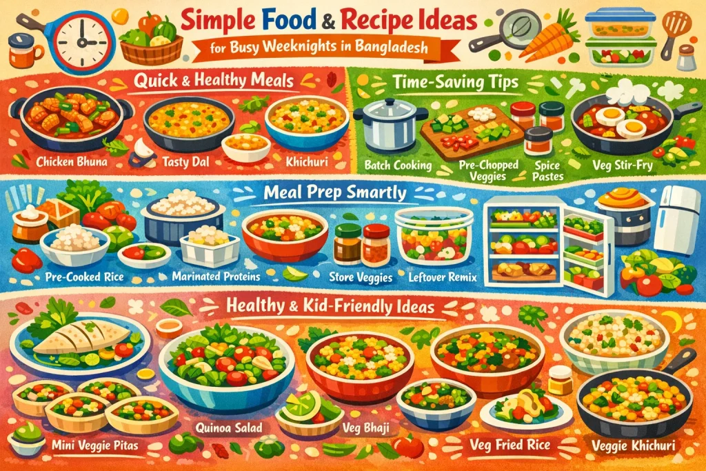 Simple Food and Recipe Ideas for Busy Weeknights