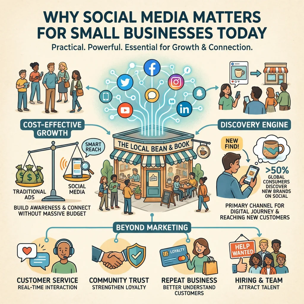 Why Social Media Marketing Matters for Small Businesses Today