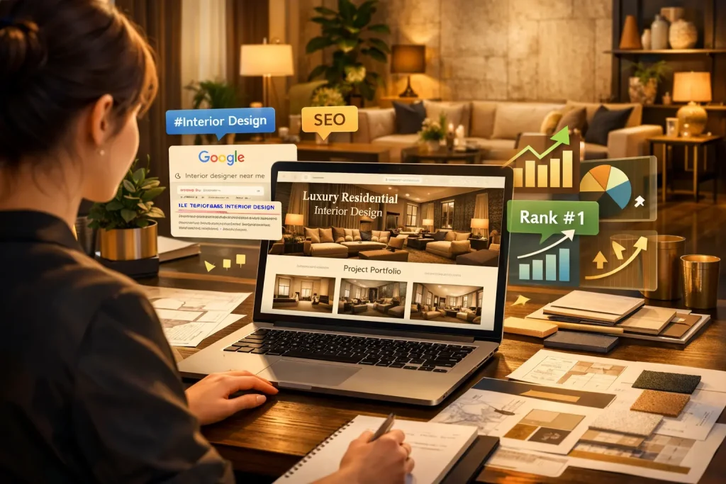 interior desing website SEO