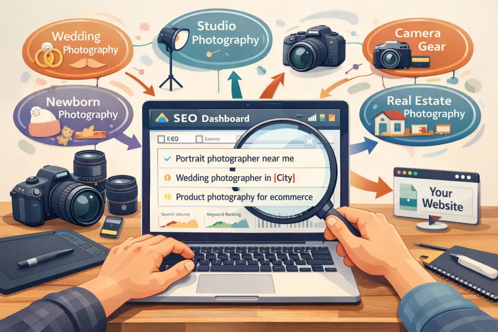 keyword research guides for photography sites