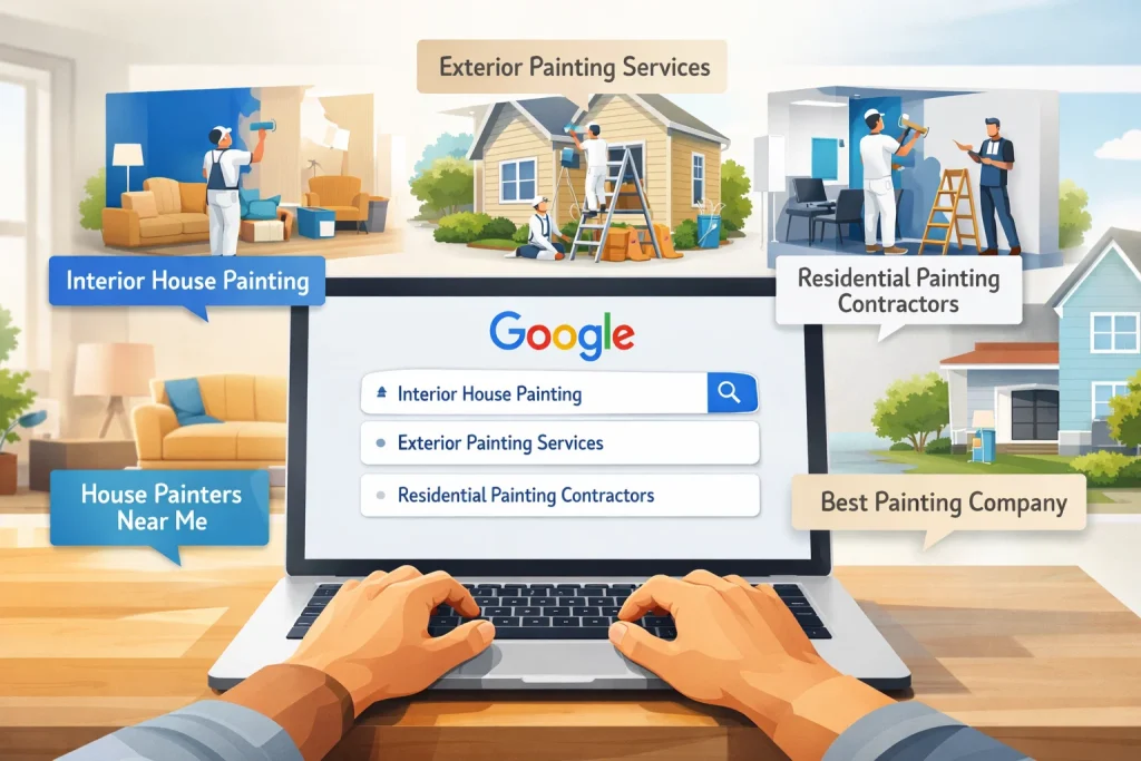 keywords for painting contractors