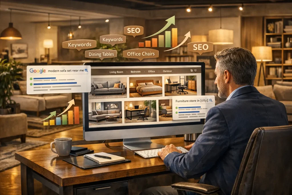 on page SEO for furniture brands