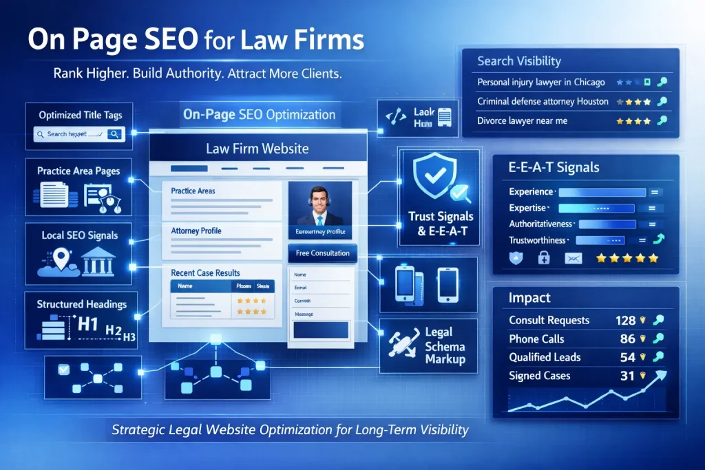 on page SEO for law firms