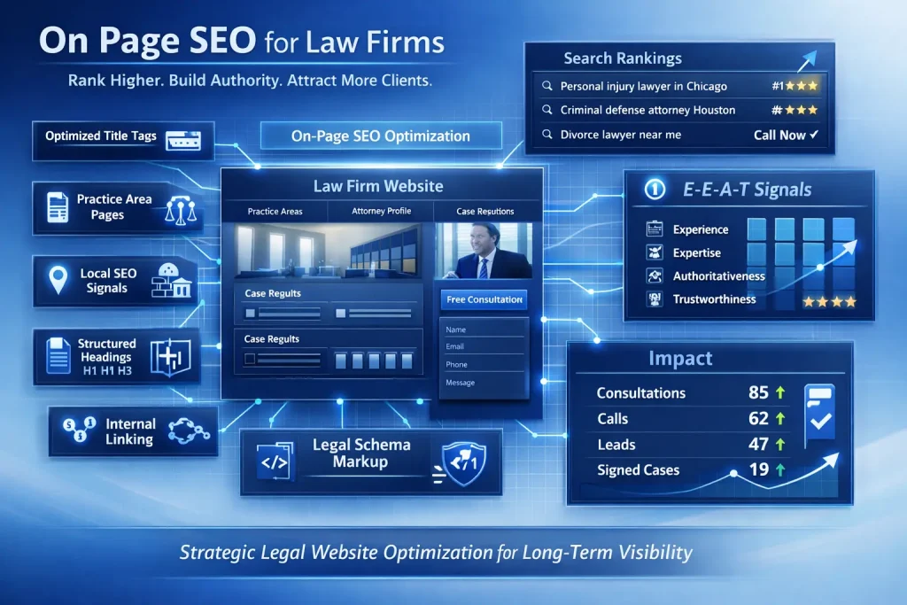 on page SEO for legal agencies