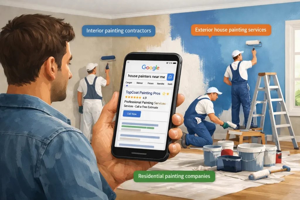 on -page SEO for painting contractors