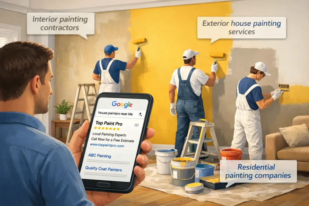 on page SEO for painters
