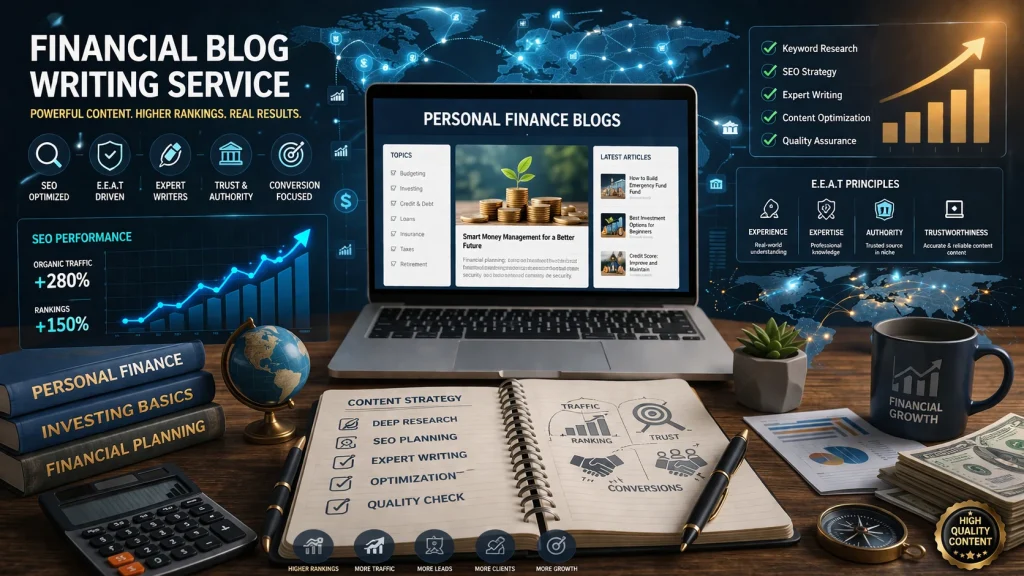 Financial Blog Writing Service for Personal Finance Blogs