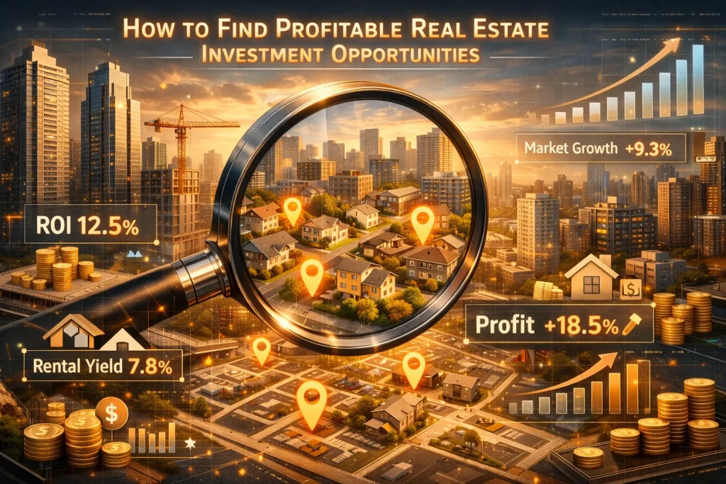 How to Find Profitable Real Estate Investment Opportunities