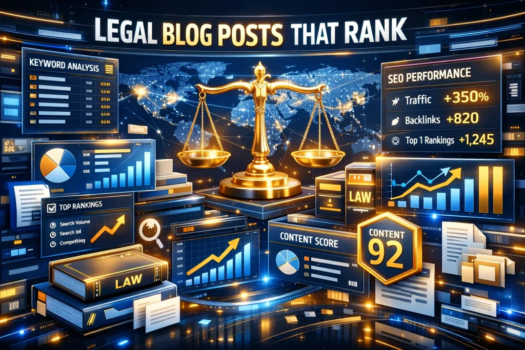 How to Write SEO Optimized Legal Blog Posts That Rank