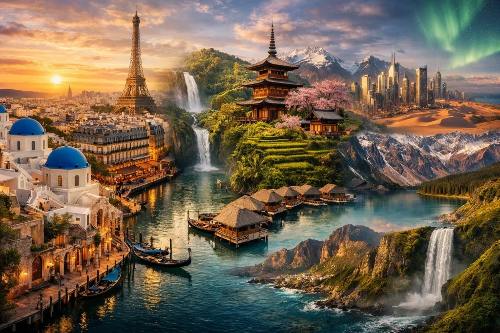 Instagram Worthy Travel Spots Around the World