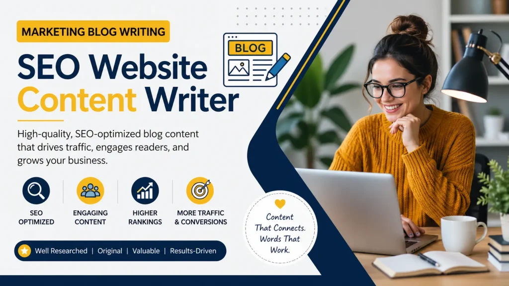 Marketing Blog Writing by SEO Website