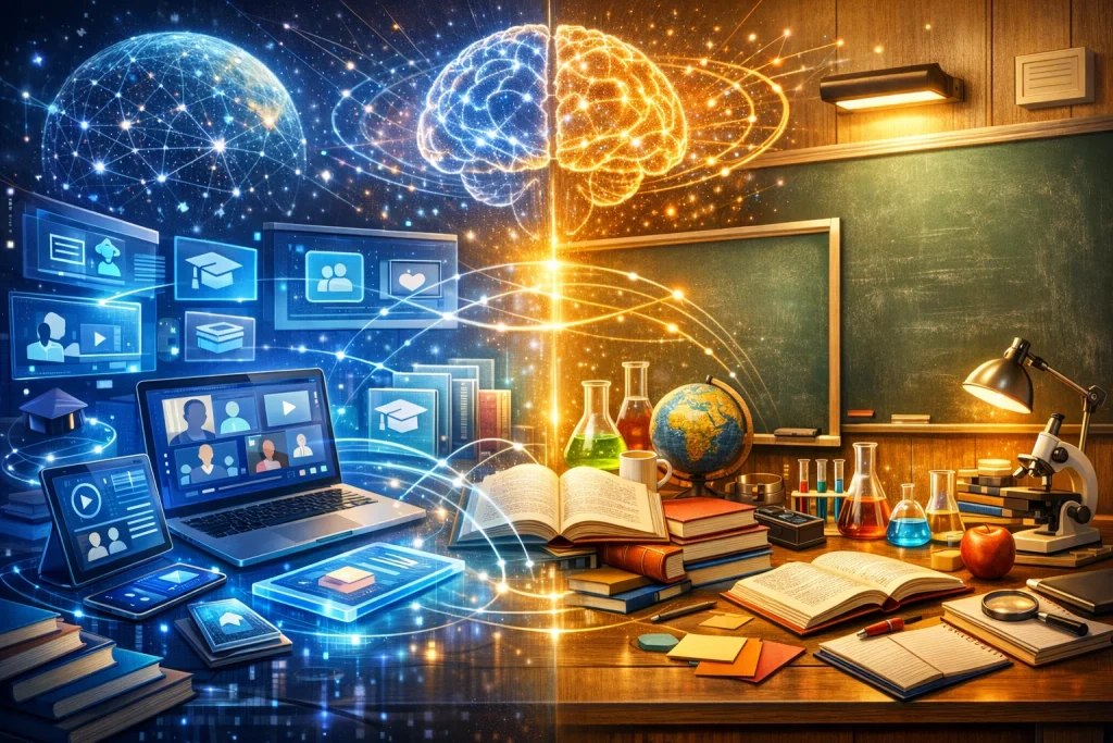 Online Education vs Traditional Education