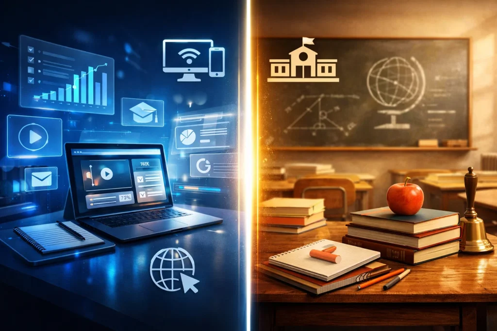 Online Education vs Traditional Education Which Is Better