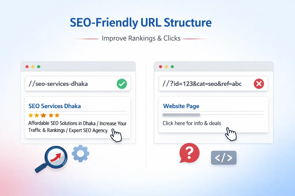 SEO friendly URL structure