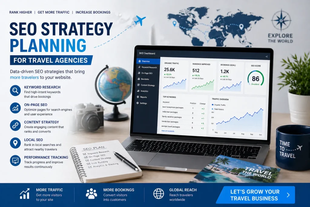 SEO strategy for travel agencies