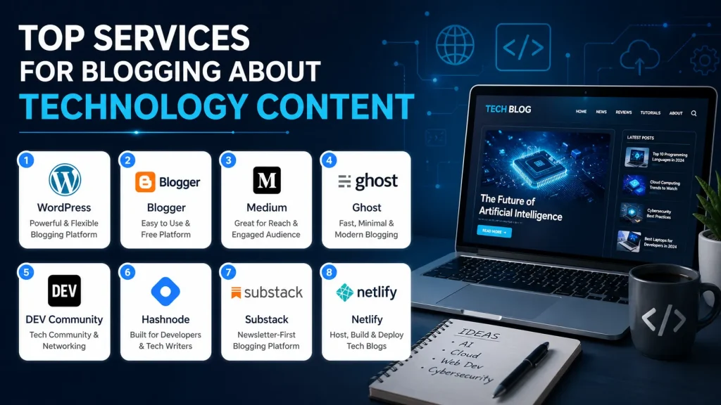 Top Services for Blogging About Technology Content