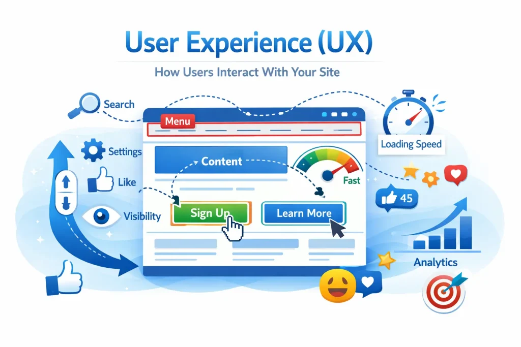UI UX efects on SEO