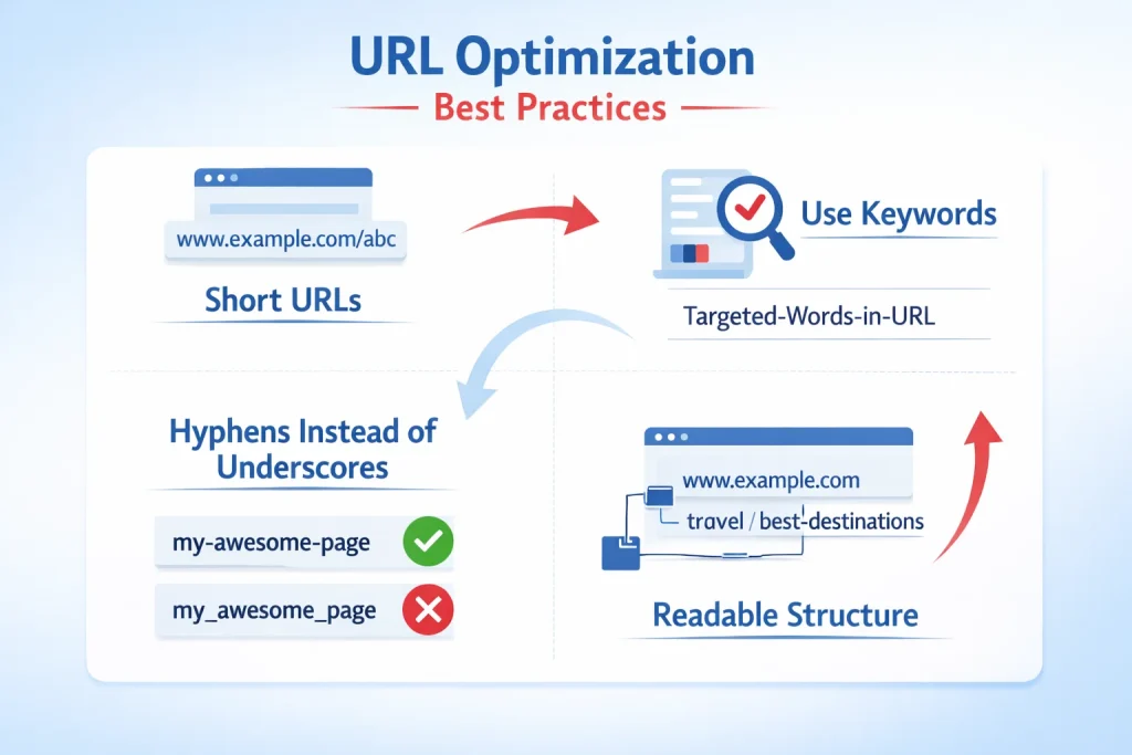 URL optimization best practices