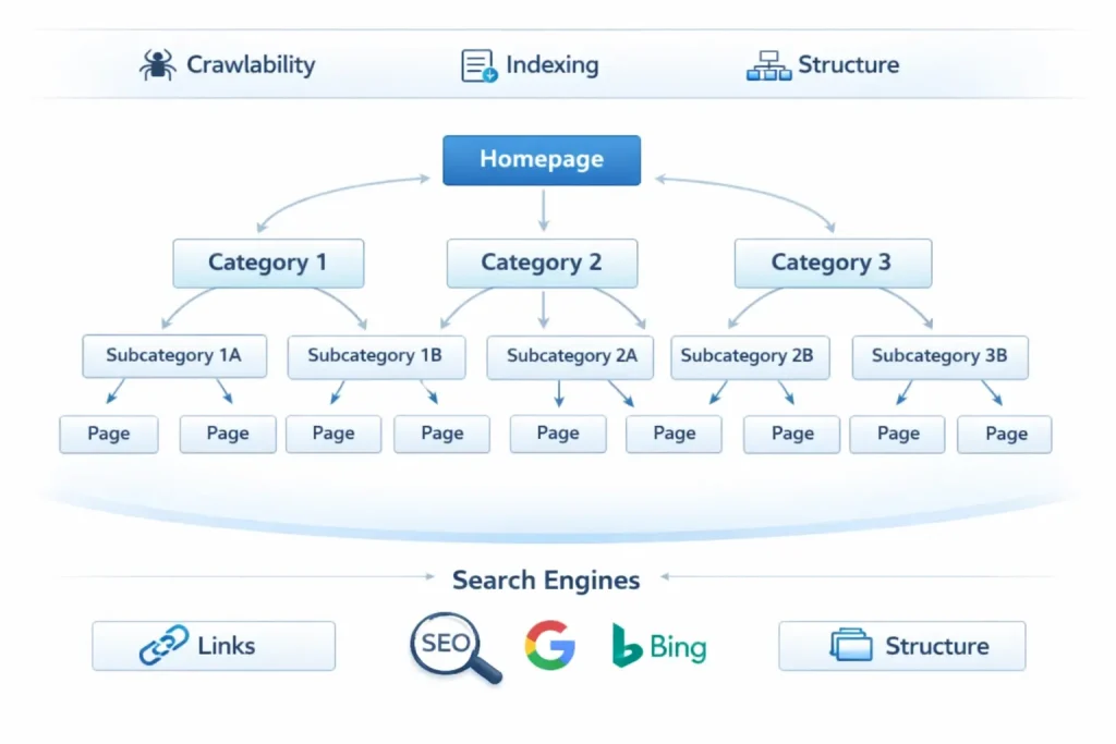 example navigational structure