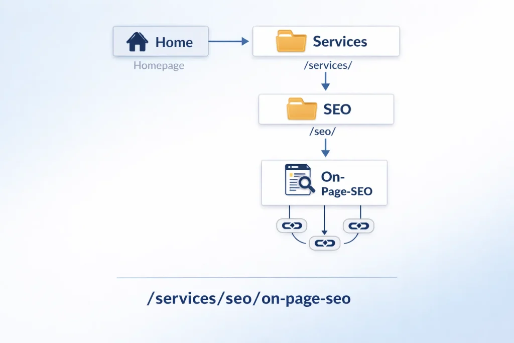example of optimized URL structure
