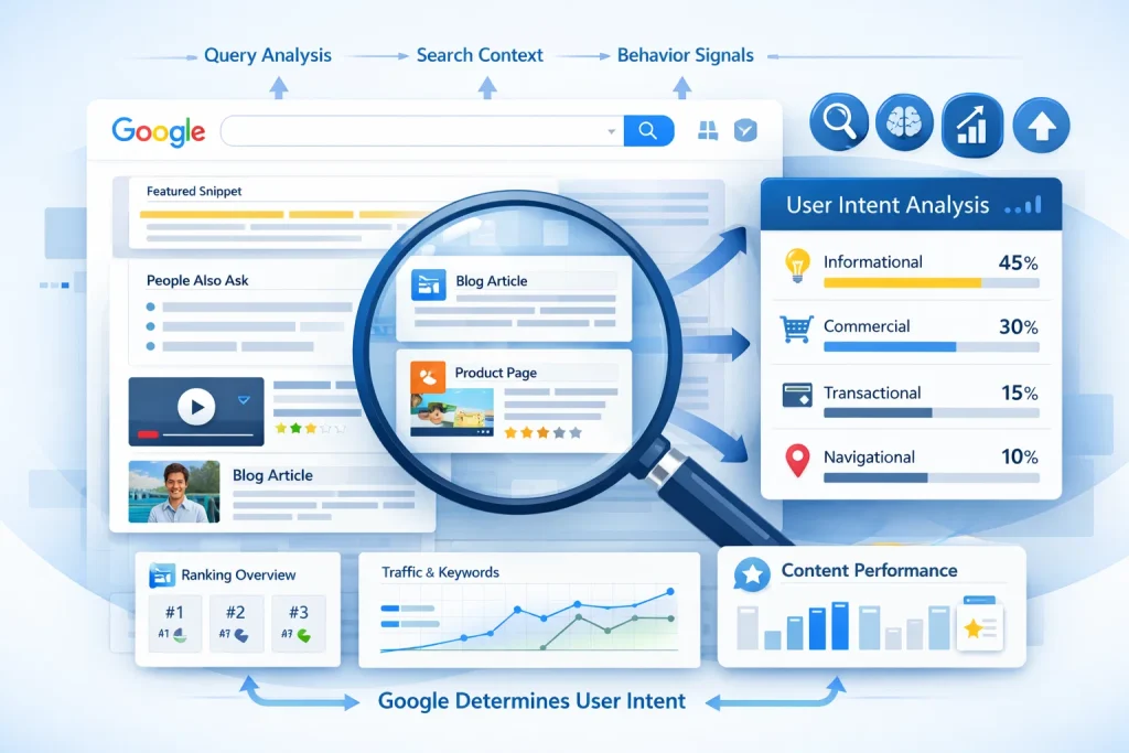 intent focused keyword and user analysis