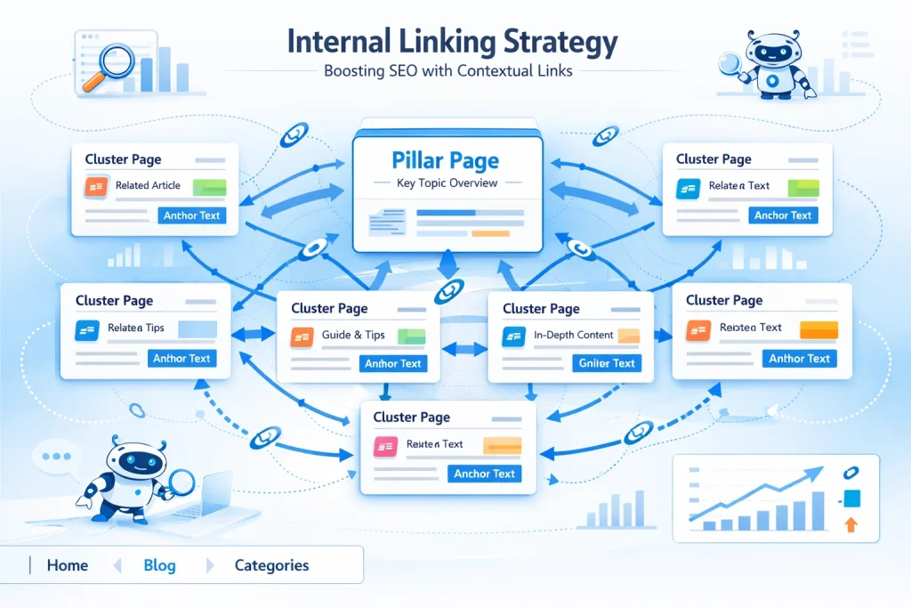 internal linking strategy for topical relevance