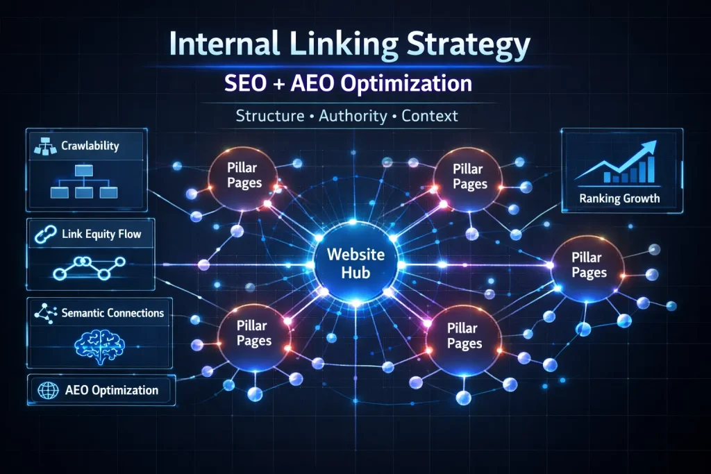 internal loinking strategy for proper SEO