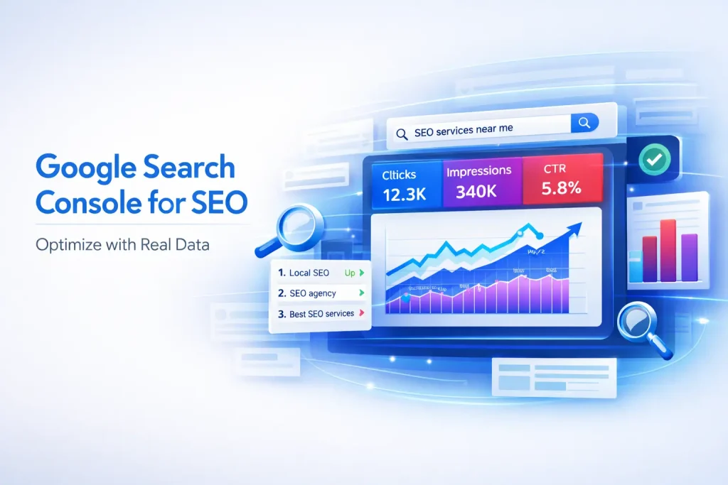 on page SEO with Google search console