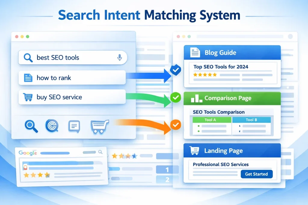 search intent for SEO