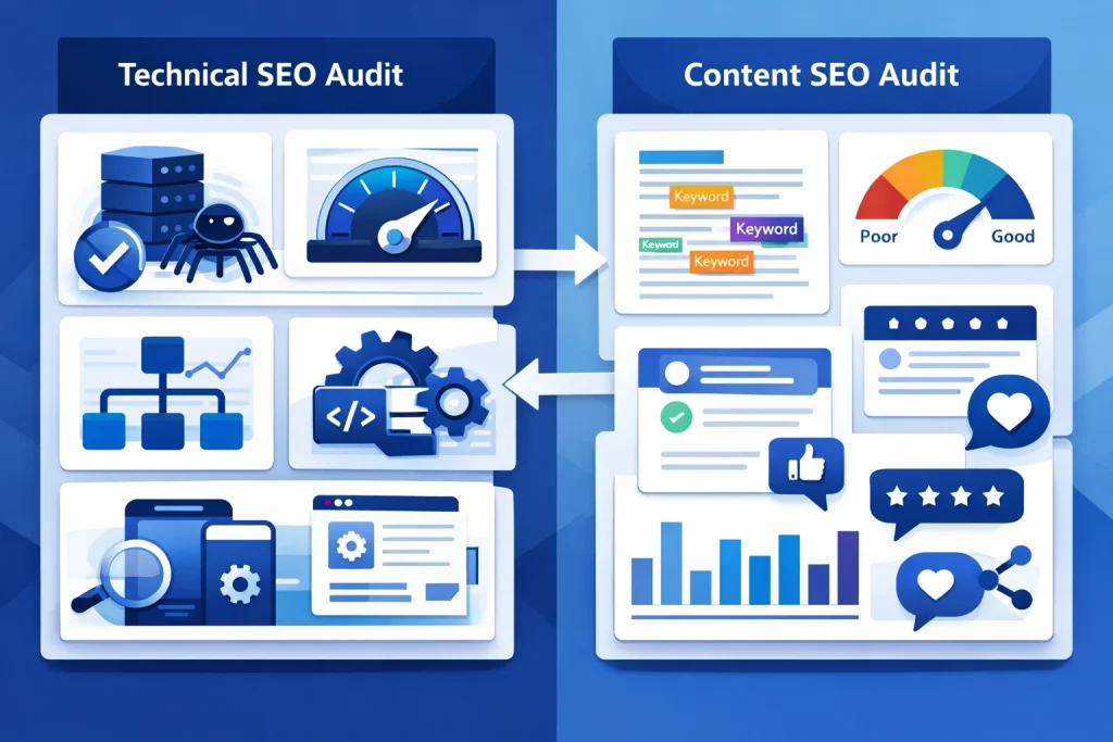 technical & content audit