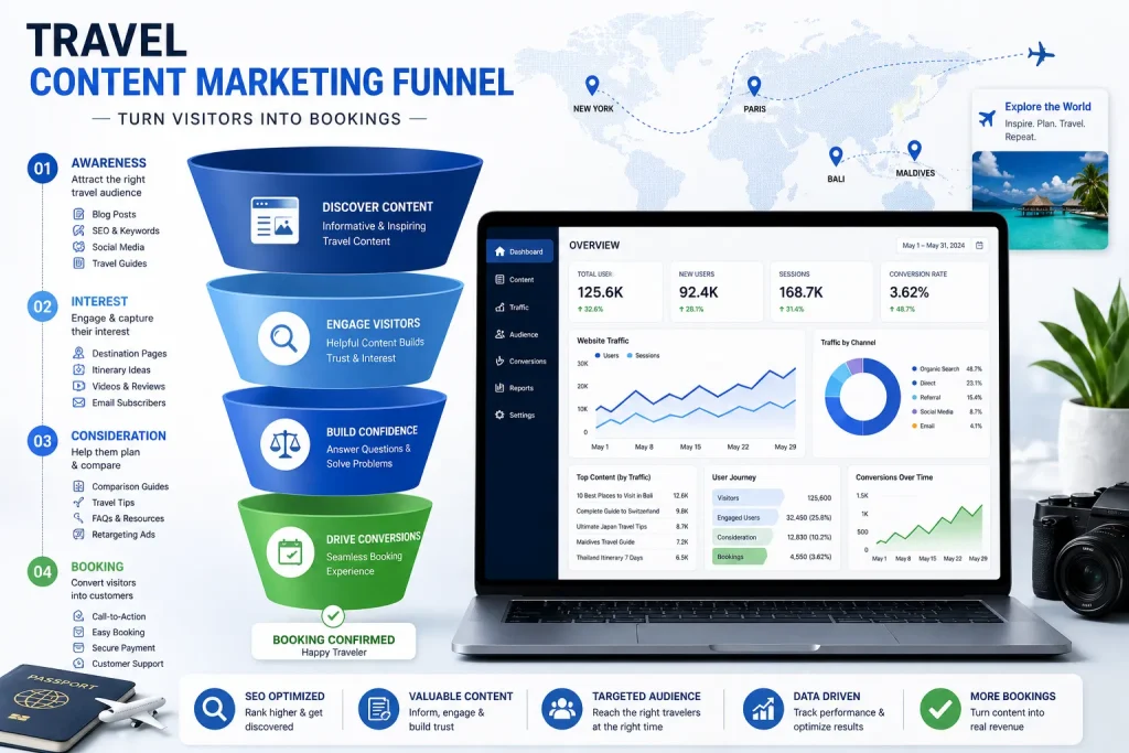 travel content marketing strategy