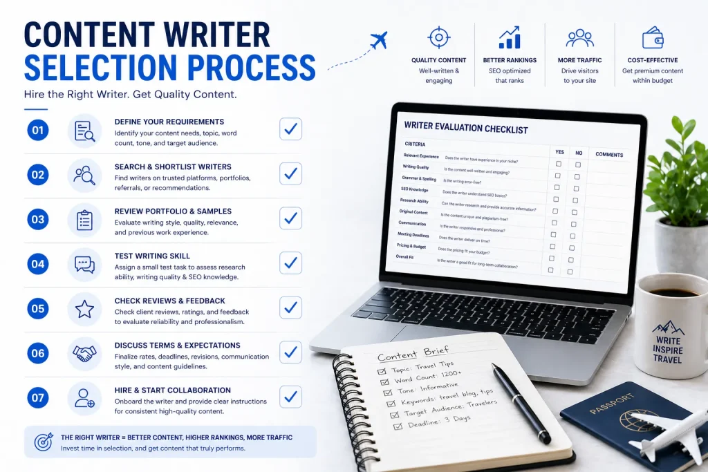 How to Hire a Travel Content Writer
