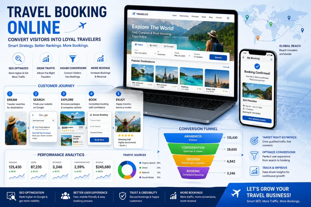 travel website conversion optimization
