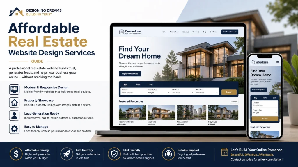 Affordable Real Estate Website Design Services Guide